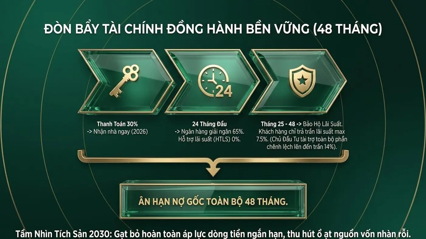 Chính sách thanh toán và hỗ trợ tài chính Senturia An Phú