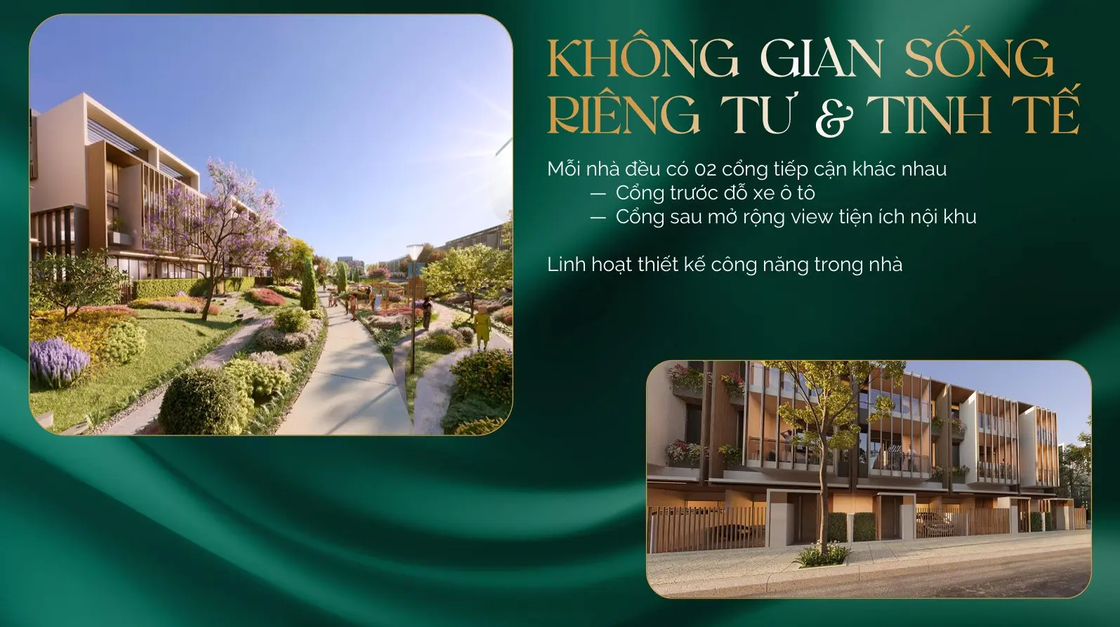 Không gian sống riêng tư và tinh tế tại Senturia An Phú